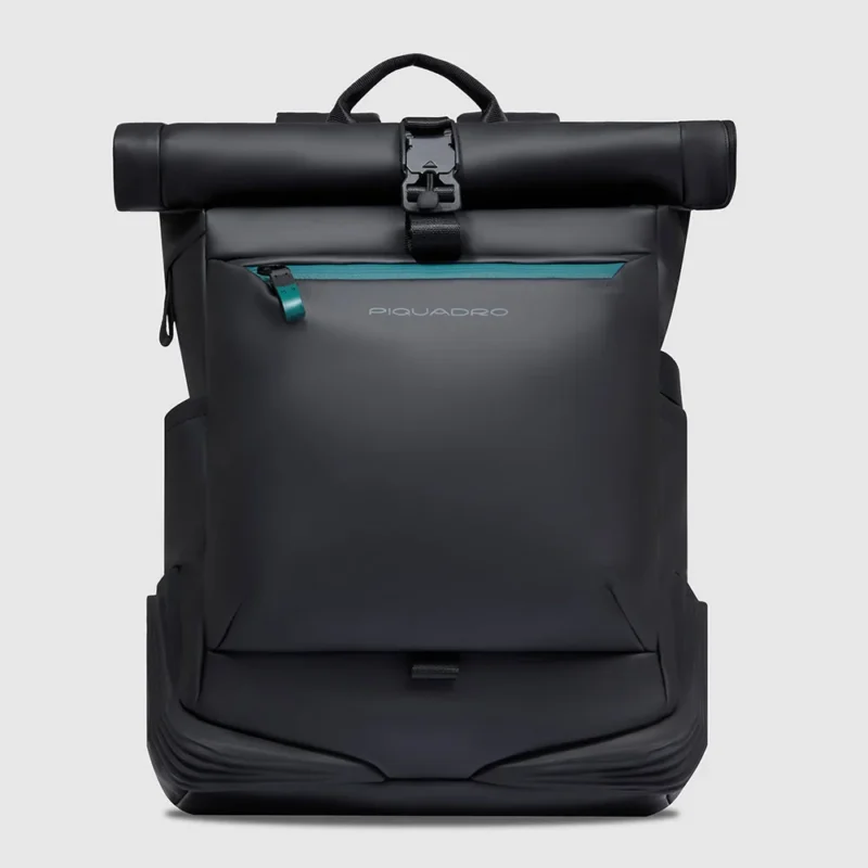Roll Top Laptop Backpack 15.6 with RFID-blocking