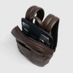 Leather Expandable 14-inch Laptop Backpack in Leather