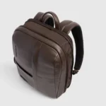 Leather Expandable 14-inch Laptop Backpack in Leather