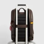 Leather Expandable 14-inch Laptop Backpack in Leather