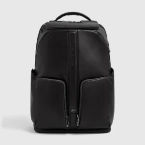 Leather Backpack with External 15.6" Laptop Pocket