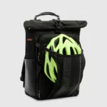 Roll-Top Laptop Backpack 15.6" with Bike Helmet Mesh