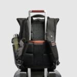 Roll-Top Laptop Backpack 15.6" with Bike Helmet Mesh