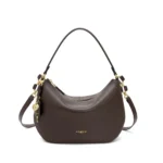 YVONNE Leather shoulder bag