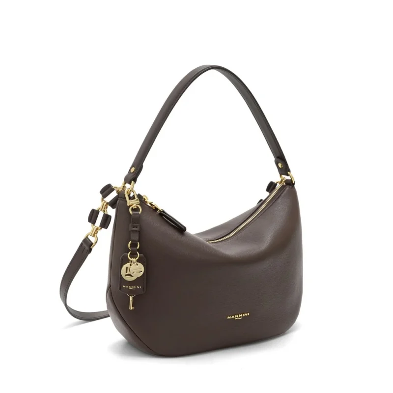 YVONNE Leather shoulder bag