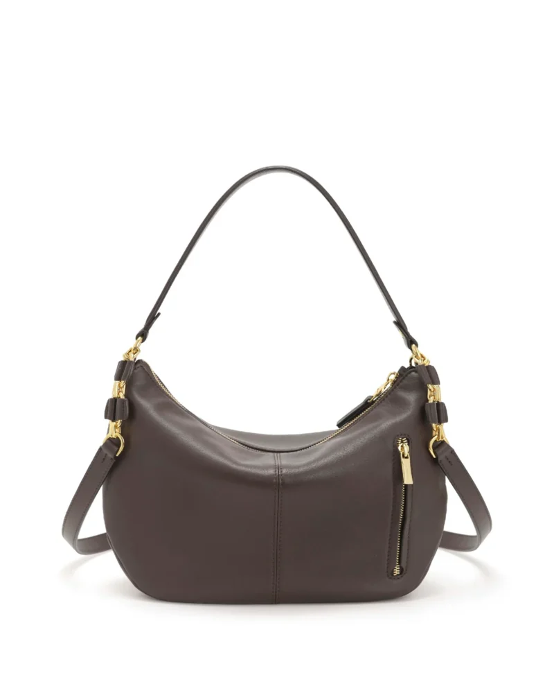 YVONNE Leather shoulder bag