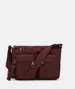 Crossbody bag with multi pockets