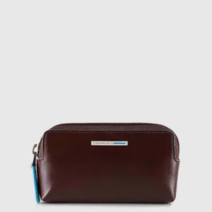Leather Key Case with RFID-Protected Card Slots