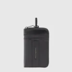 Leather Key Case with RFID-Protected Card Slots