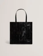 VANNDA Croc Effect Large Icon Bag