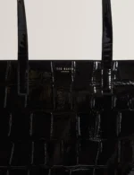 VANNDA Croc Effect Large Icon Bag