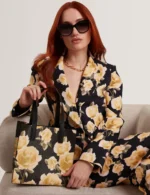 TAPACON Floral Print Small Icon Bag