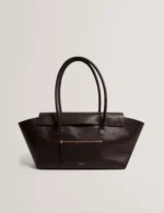 TONIIE Large Wide Leather Tote Bag