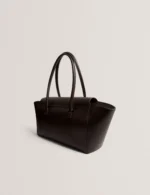 TONIIE Large Wide Leather Tote Bag