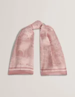 KENNEE Square Silk Printed Scarf