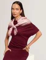 KENNEE Square Silk Printed Scarf