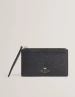 MYYRA Bow Detail Leather zip Card holder