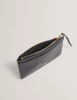 MYYRA Bow Detail Leather zip Card holder