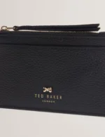 MYYRA Bow Detail Leather zip Card holder