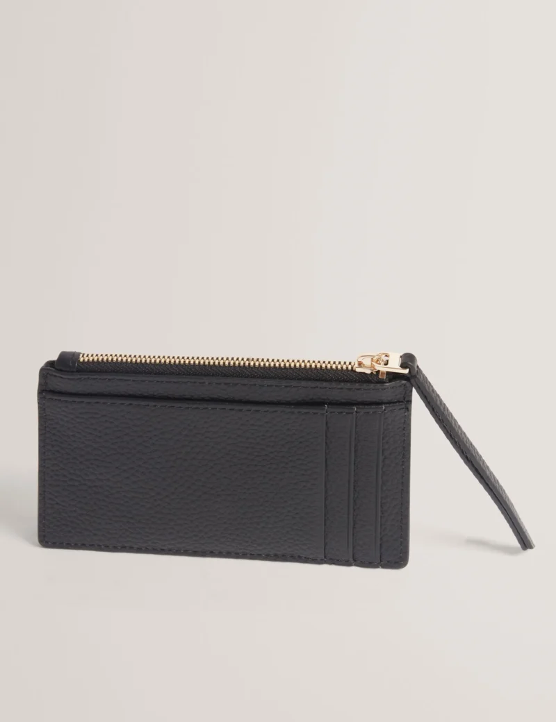MYYRA Bow Detail Leather zip Card holder
