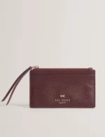 MYYRA Bow Detail Leather zip Card holder