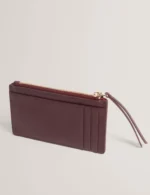 MYYRA Bow Detail Leather zip Card holder