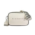 Crossbody Camera Bag with striped logo strap